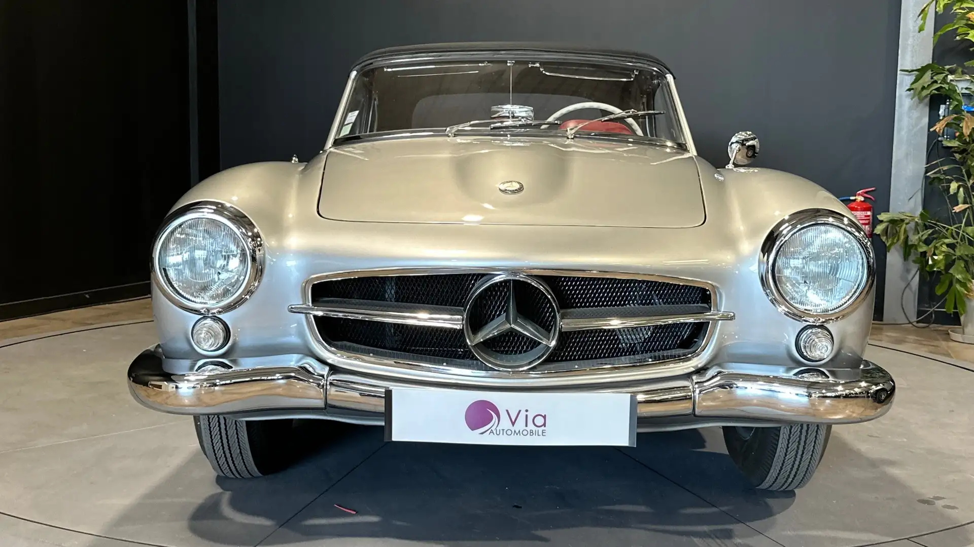 Mercedes-Benz 190 SL 190 Roadster Matching Numbers / Restauration totale Grau - 2