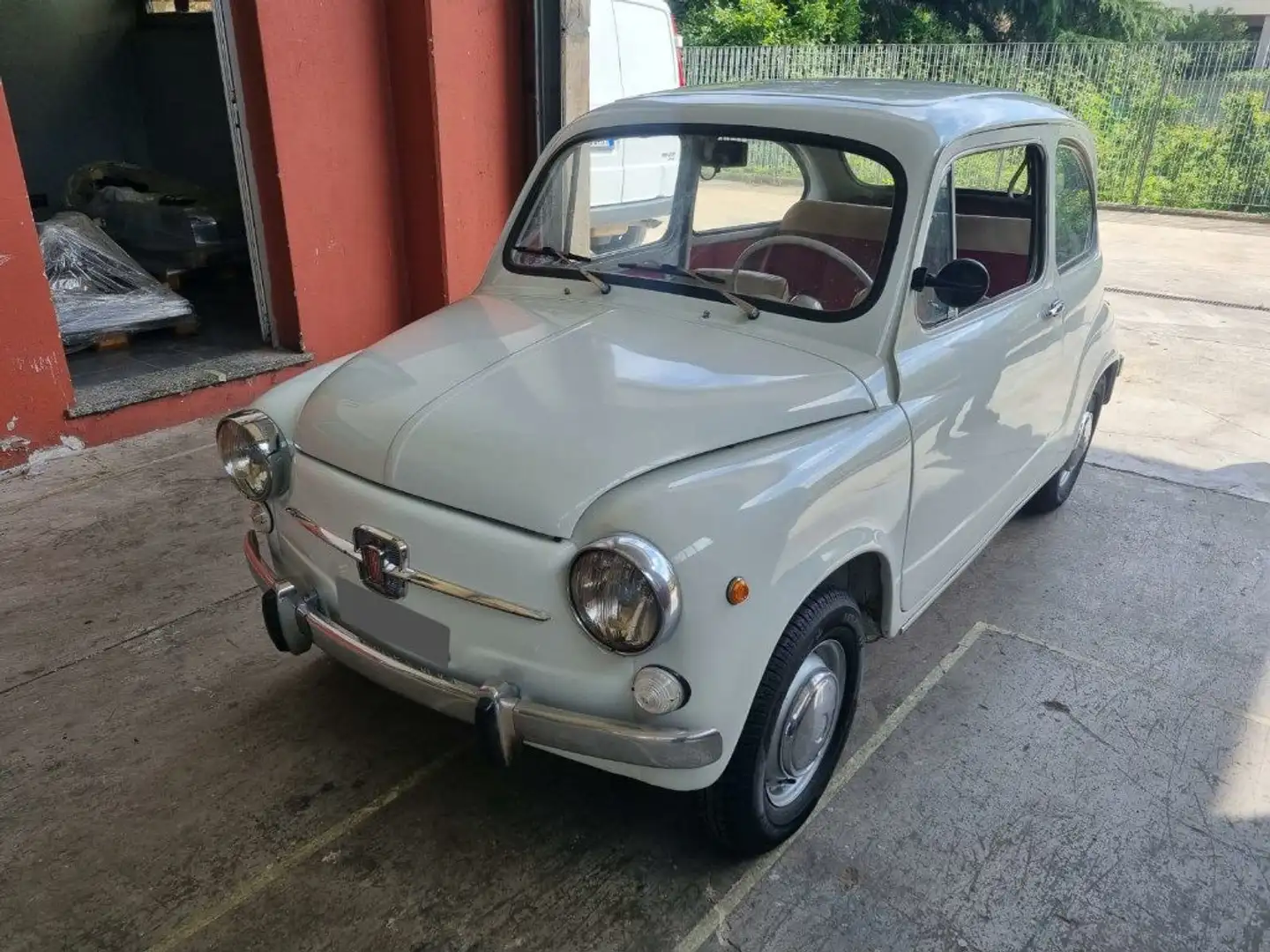Fiat 600 600D Белый - 1