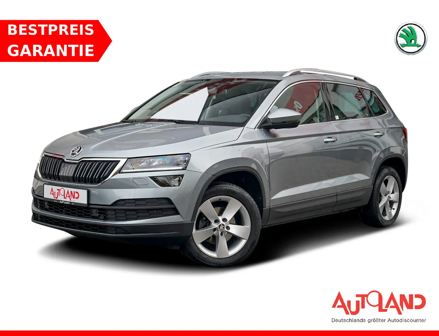 Skoda Karoq 1.5 TSI DSG LED Navi ACC Kamera 4xSHZ Gris - 1