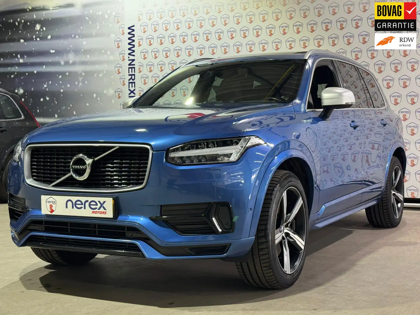 Volvo XC90 2.0 T8 Twin Engine AWD R-Design | Pano | B&W | Mem Blauw - 1
