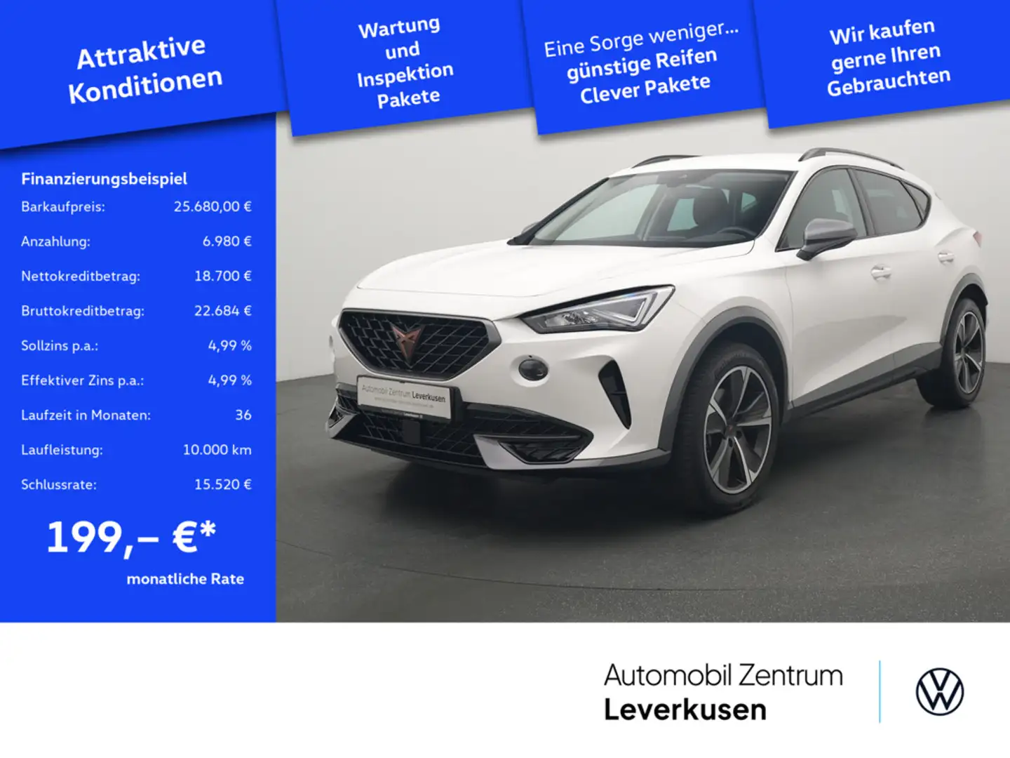 CUPRA Formentor AHK NAVI ACC LED PDC Schwarz - 1