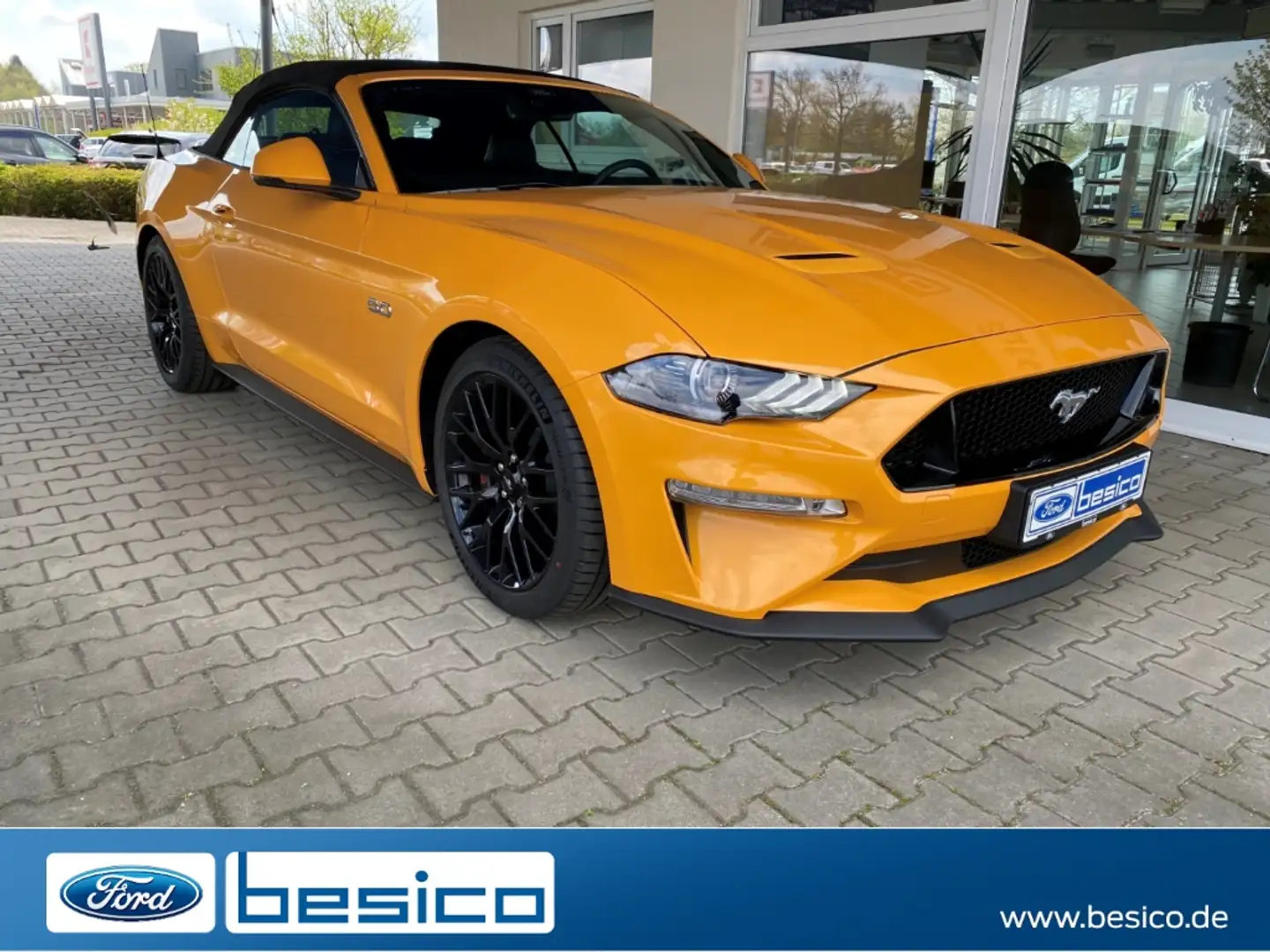 Ford Mustang Convertible+ACC+PDC+NAV+DAB+Magne Ride+ Orange - 1