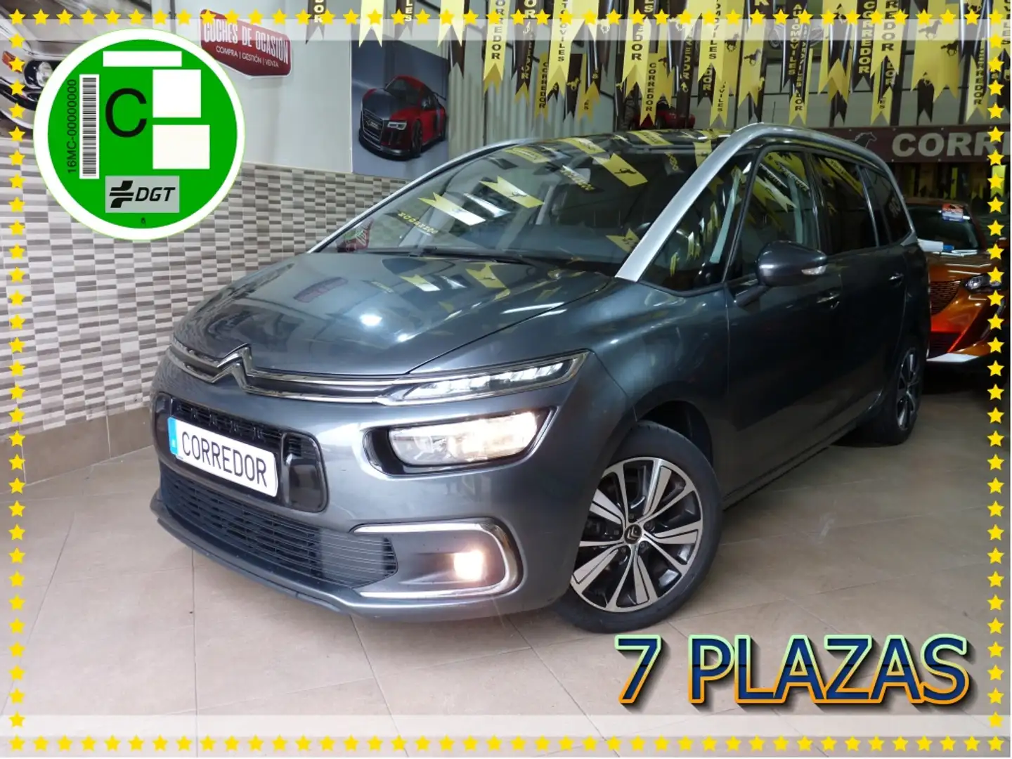 Citroen C4 Picasso 1.6BlueHDI S&S Feel EAT6 120 Grau - 1