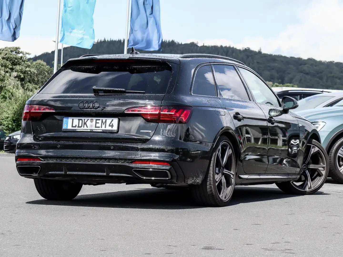 Audi A4 40 TDI S-Line AHK Kamera B&O el.Heckkla Zwart - 2