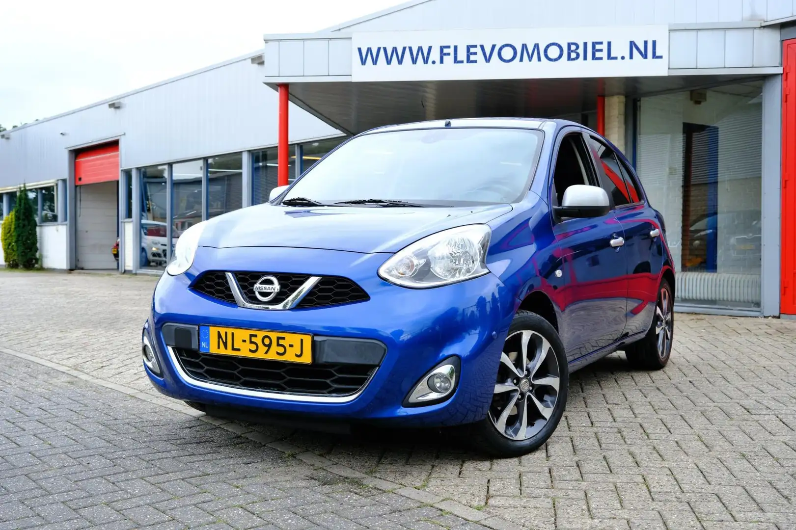 Nissan Micra 1.2 DIG-S Connect Edition N-TEC Clima|Navi|Cruise| Blauw - 1