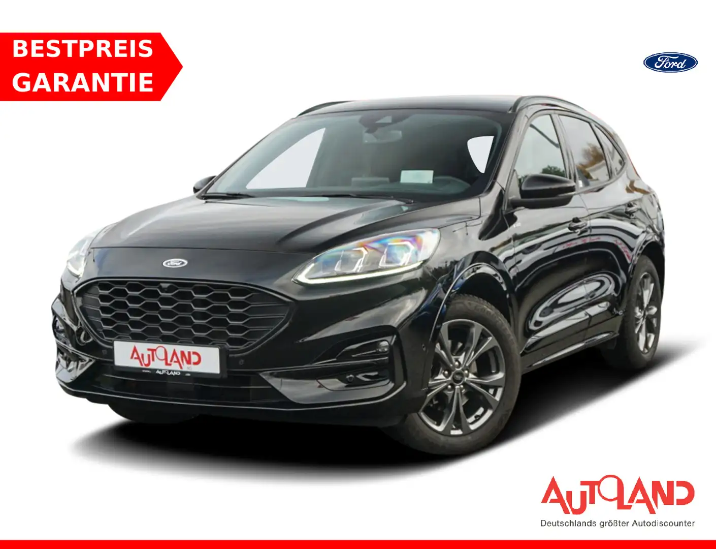 Ford Kuga 1.5 EB ST-Line X LED ACC Navi Head-Up AHK Noir - 1