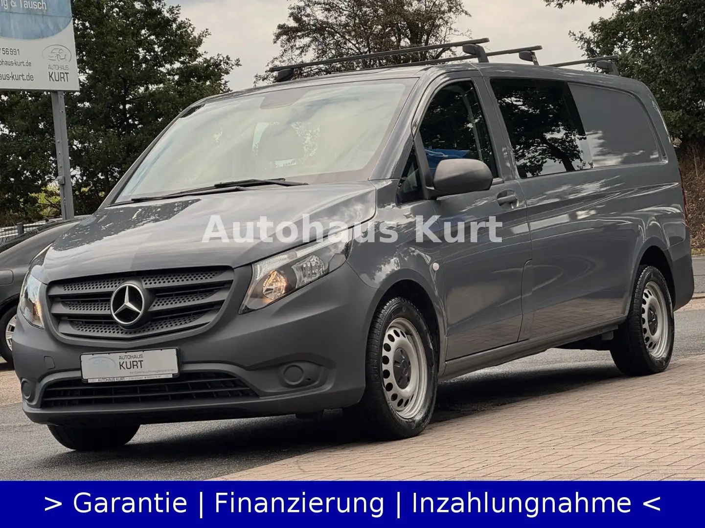 Mercedes-Benz Vito Mixto 114 CDI BT extralang 6SITZER*1HD*TEMP Gris - 2