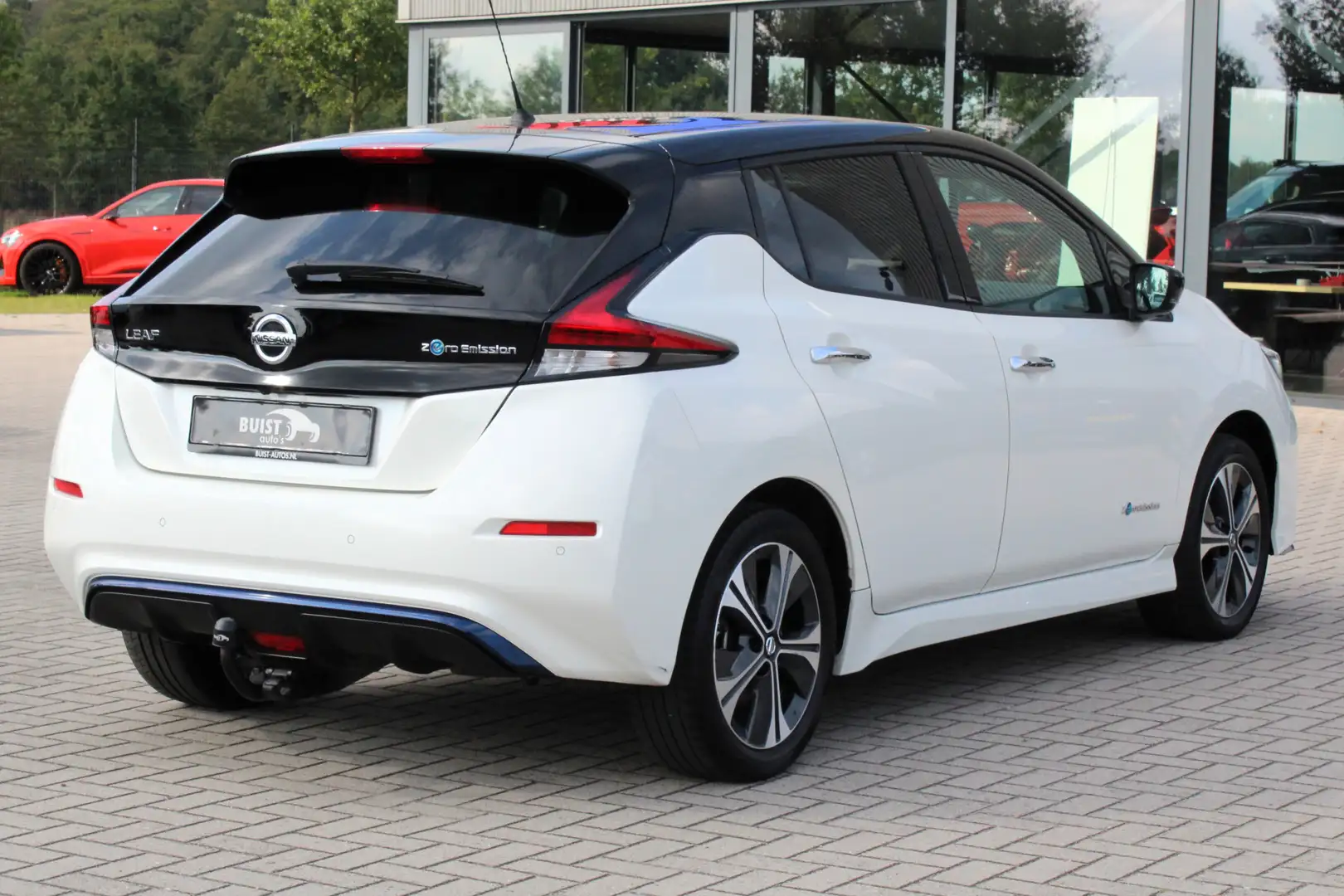 Nissan Leaf e+ Tekna 62 kWh AUTOMAAT NAVI BOSE CAMERA LEER Blanc - 2