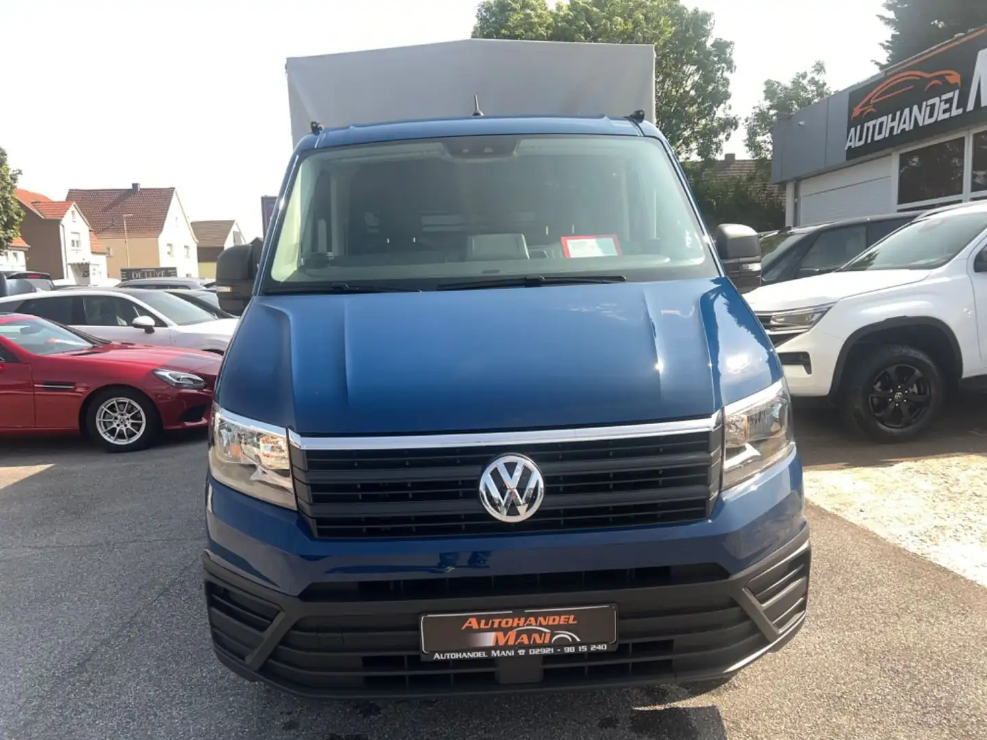 Volkswagen Crafter Pritsche 35 lang FWD/ACC/Klima/DSG/AHK/ Blau - 2