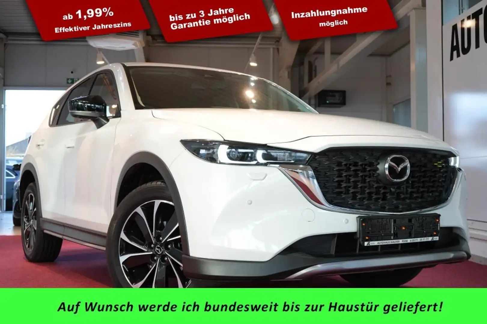 Mazda CX-5 e-SKYACTIV-G Newground *LED*Kamera*Navi*AHK Weiß - 1