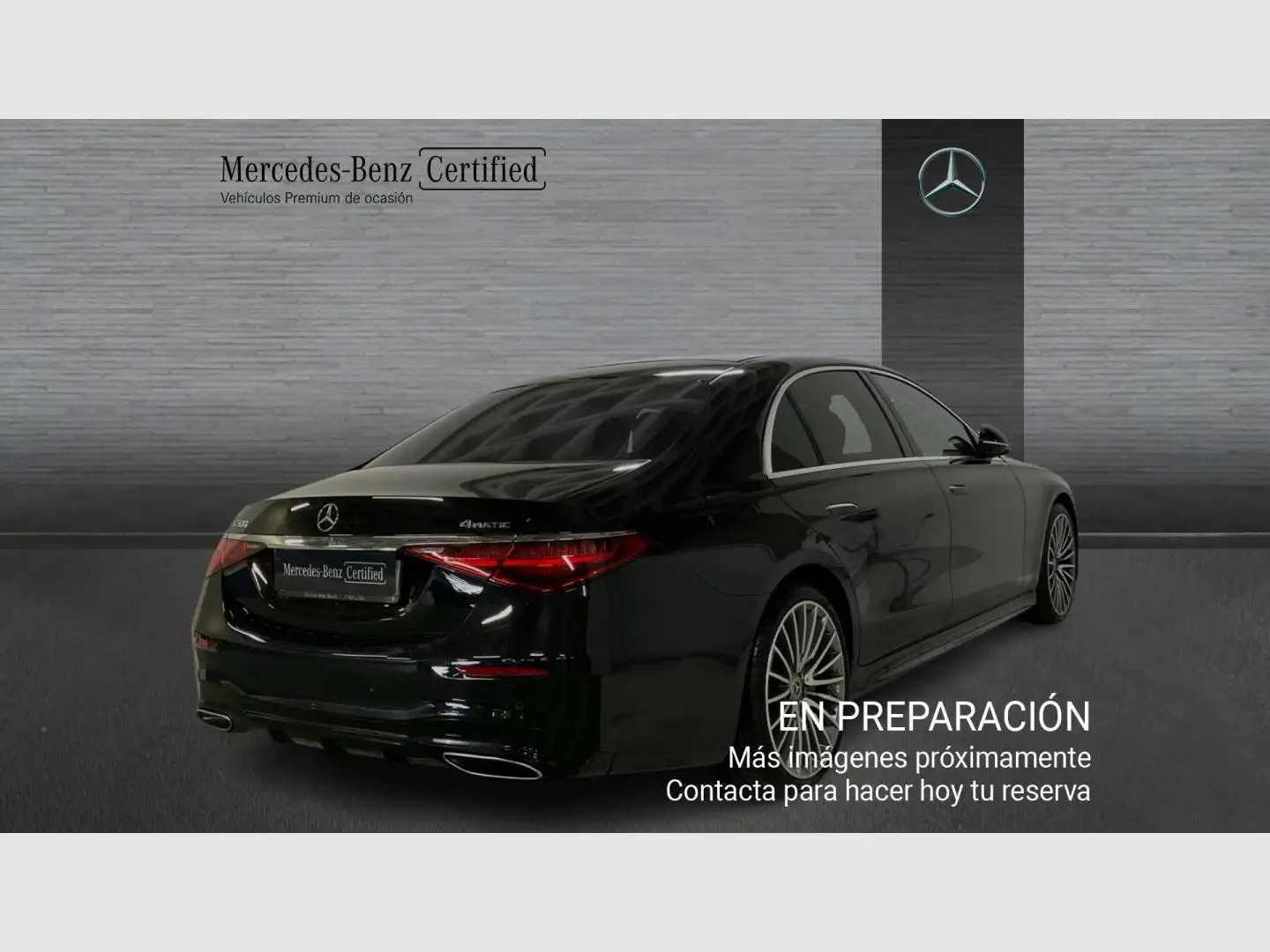 Mercedes-Benz S 500 4MATIC Larga Negro - 2