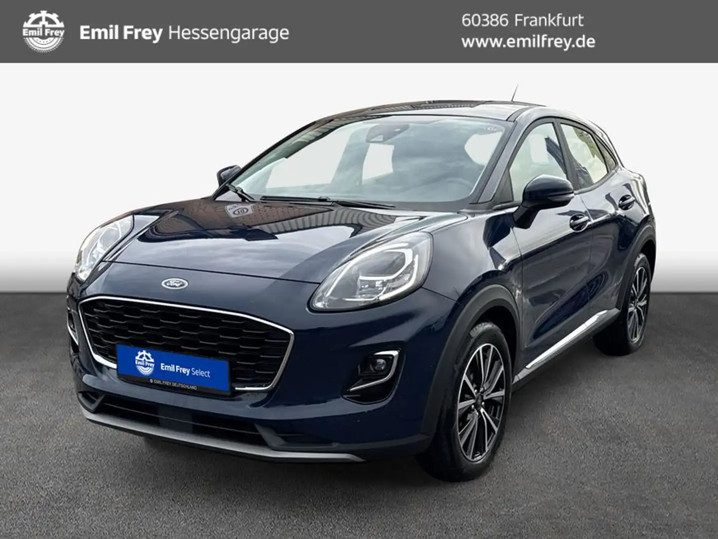 Ford Puma 1.0 EcoBoost Hybrid TITANIUM Blau - 1