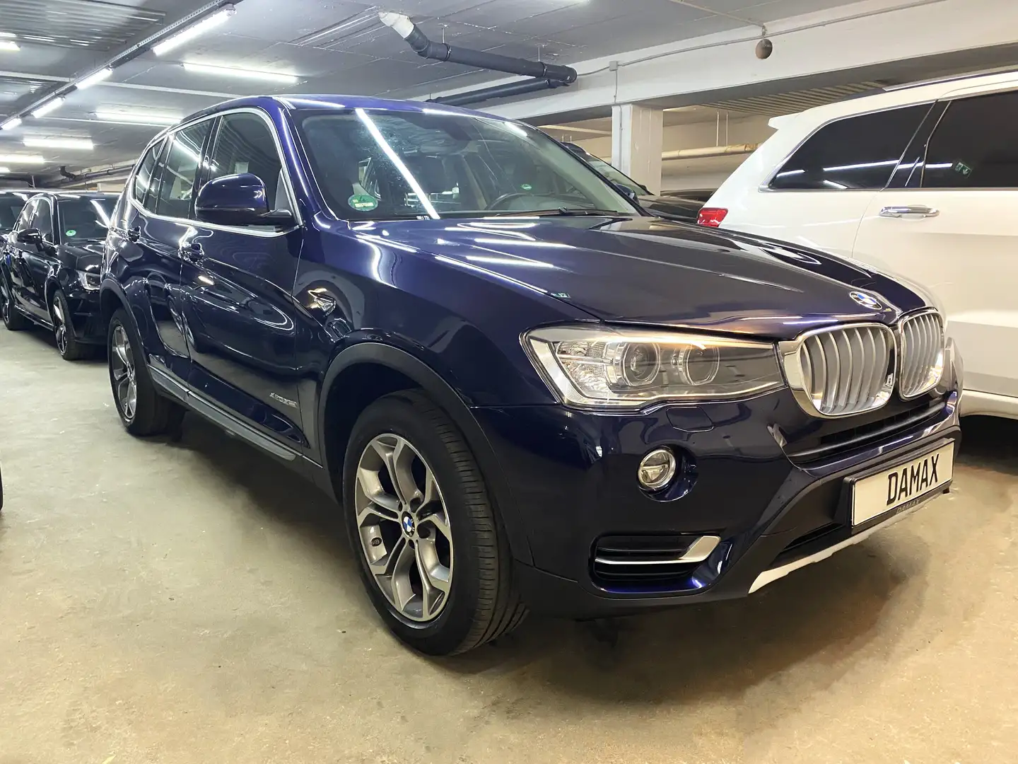 BMW X3 xDrive30d *X Line*h/k Sound*NAVI*Teilleder Blau - 2