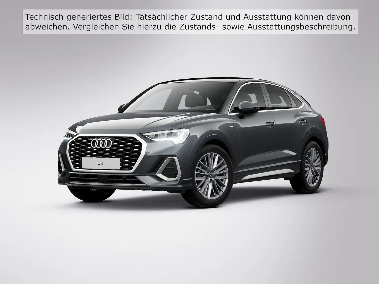 Audi Q3 35 TDI 2x S LINE LM19 PANO LED ASSI Grau - 2