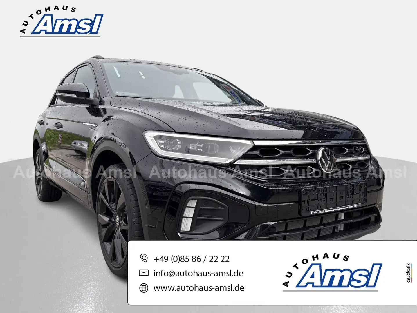 Volkswagen T-Roc R-Line Blackst 1.5 TSI DSG*Pano*AHK*Matrix Schwarz - 1