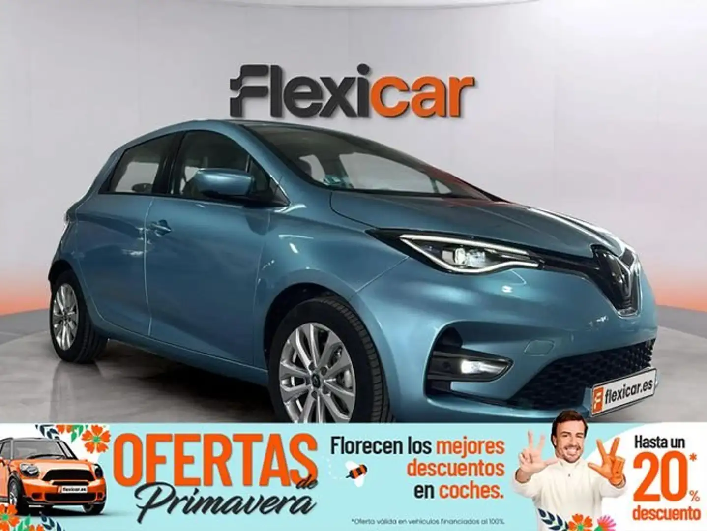 Renault ZOE Intens 80 kW R110 Batería 50kWh Azul - 1