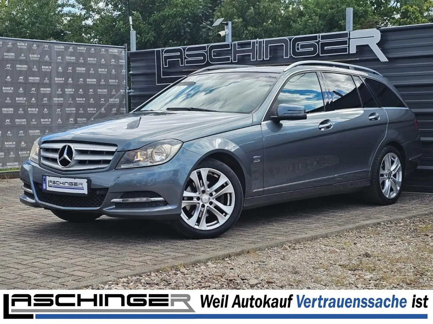 Mercedes-Benz C 180 C -Klasse C 180 NAVI AHK MFL KLIMA SHZ TEMPOMAT Grau - 1