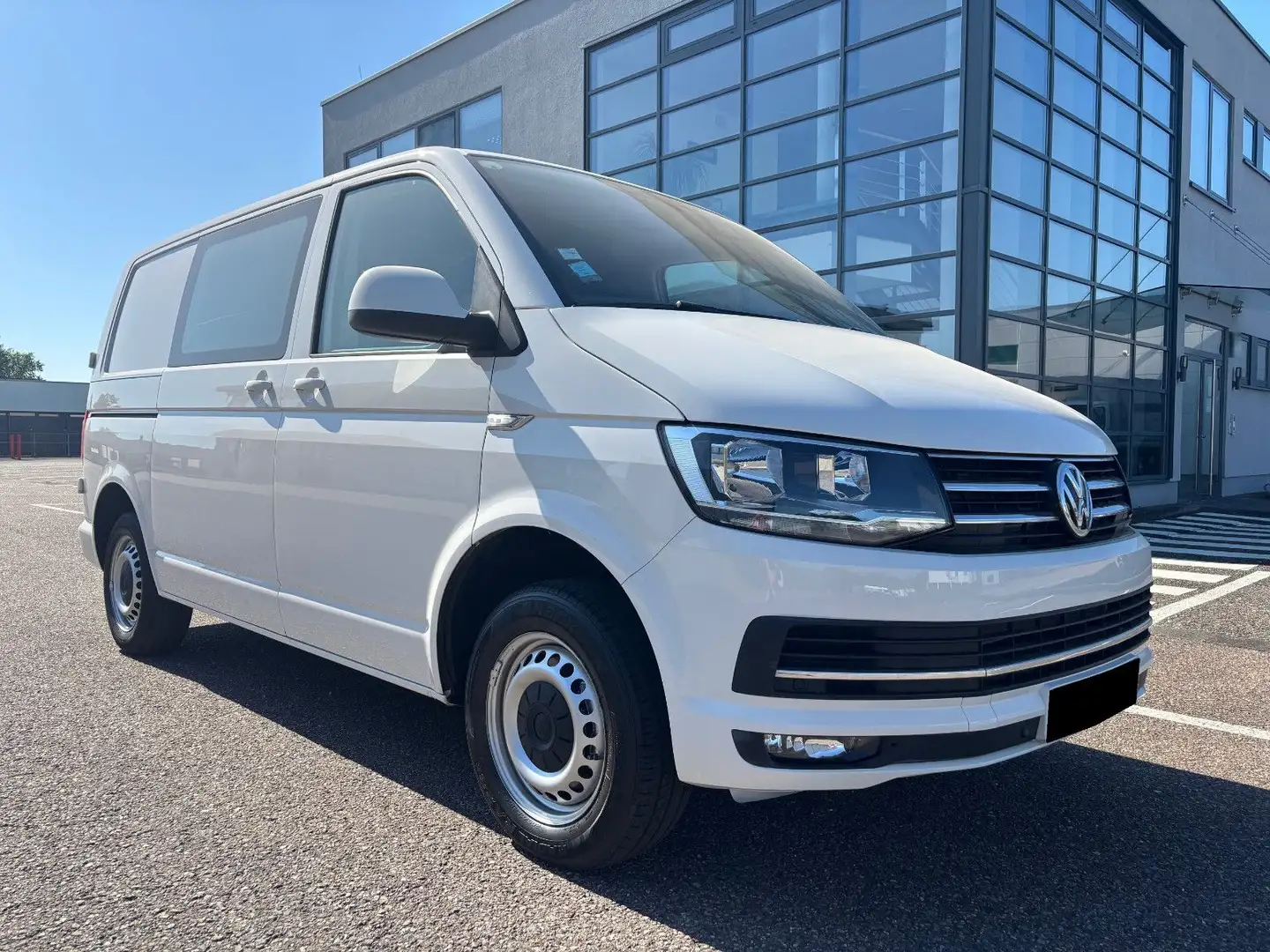 Volkswagen T6 Transporter 2.0 TDI/DSG/AHK/KLIMA/PDC Mixto Blanco - 1