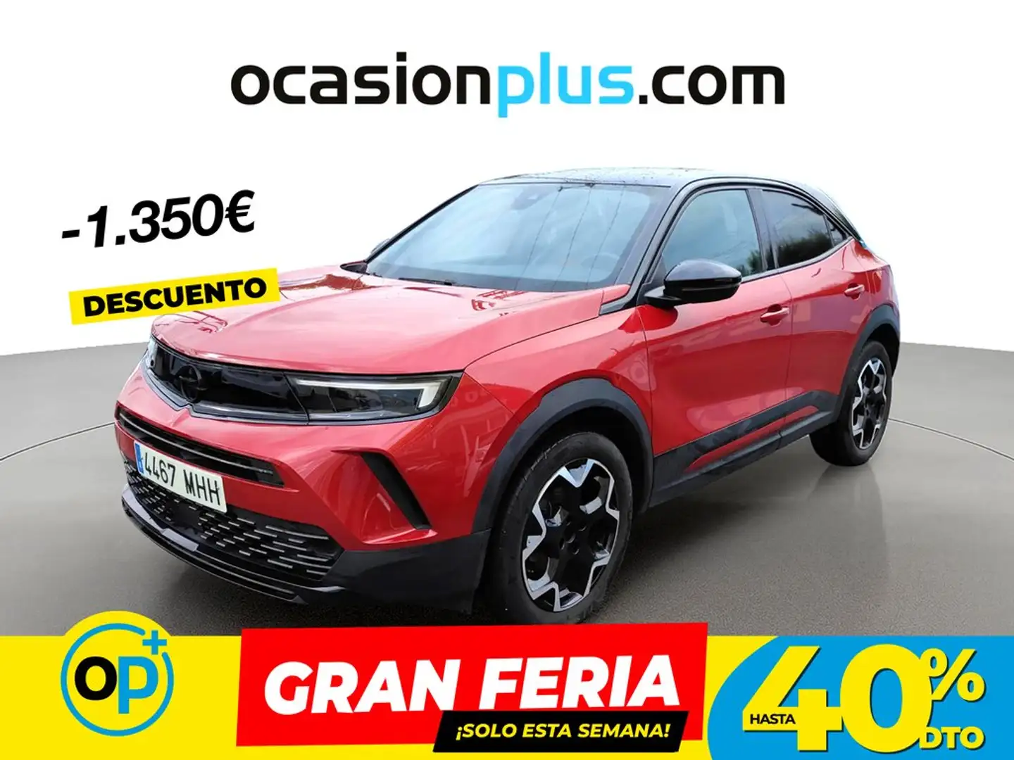 Opel Mokka 1.2T S&S GS 136 Rojo - 1
