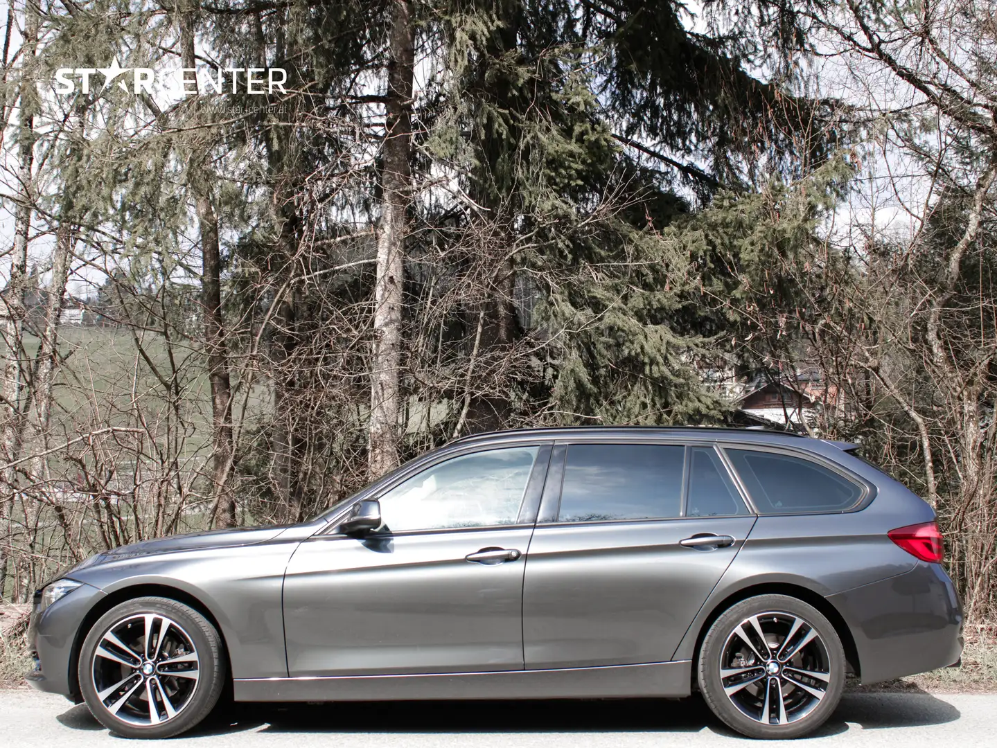 BMW 320 d xDrive F31 Sport Line Aut. Gris - 2