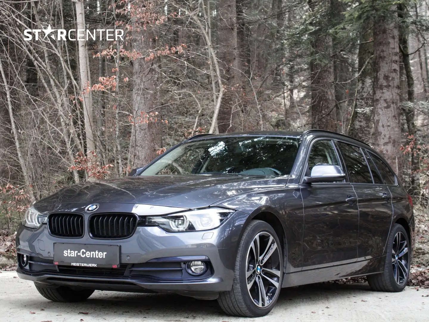 BMW 320 d xDrive F31 Sport Line Aut. Gris - 1