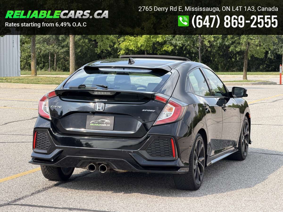 2018 Honda Civic SPORT | No-Accident | Sunroof | Honda Sensing