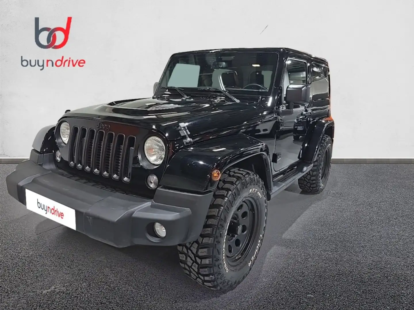 Jeep Wrangler 2.8CRD Sahara Aut. Negro - 1