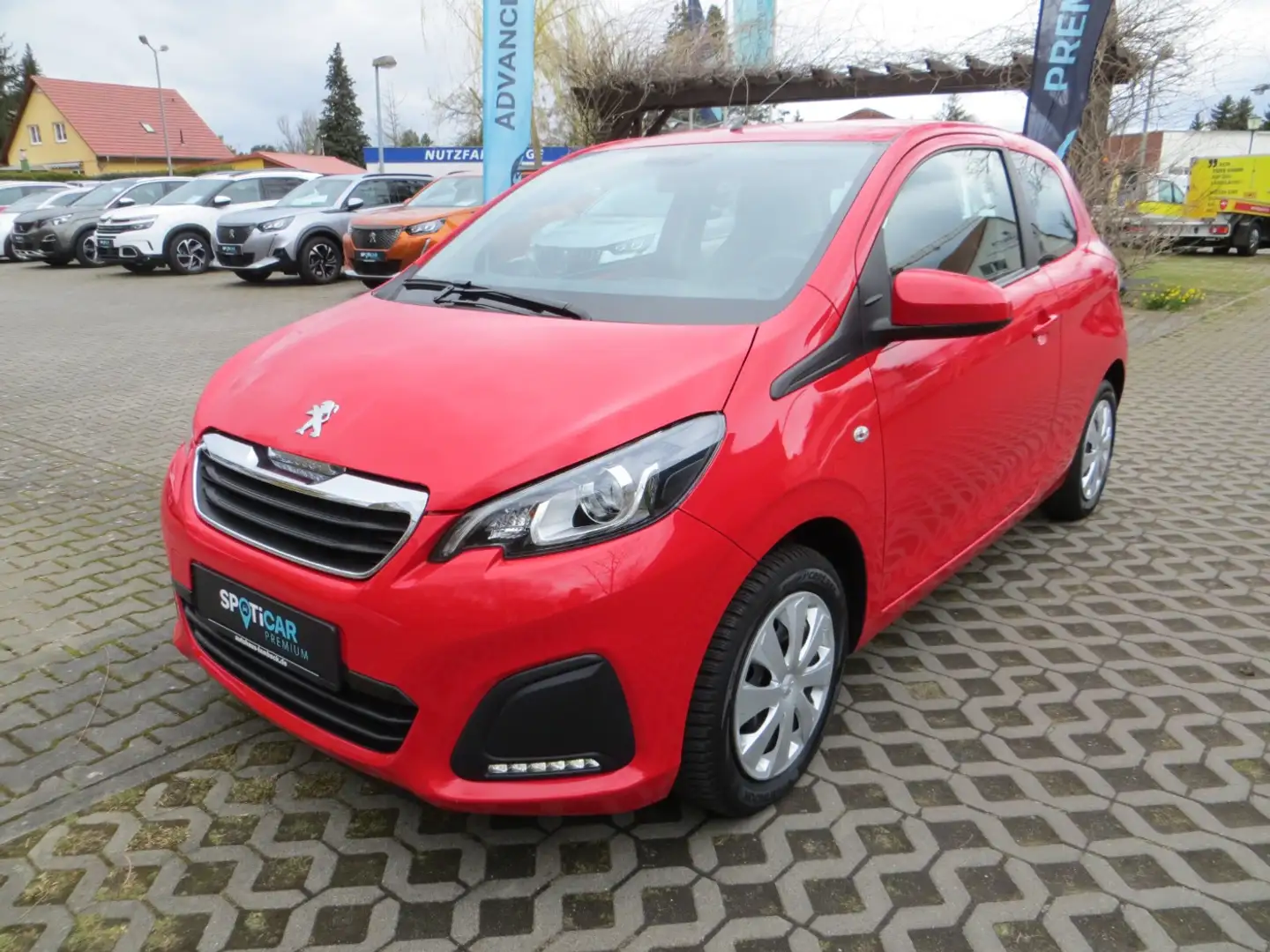Peugeot 108 Active 1.0 VTi 72 KLIMA PDC BT Rot - 1