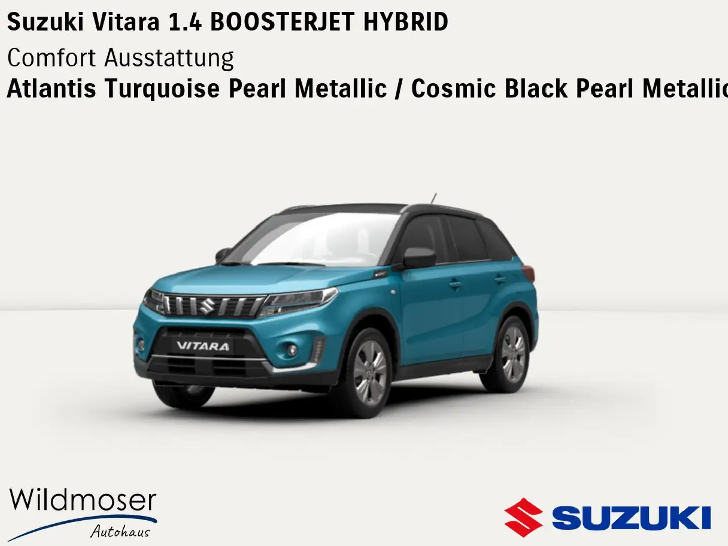 Suzuki Vitara ❤️ 1.4 BOOSTERJET HYBRID ⏱ 2 Monate Lieferzeit ✔️ Blau - 1