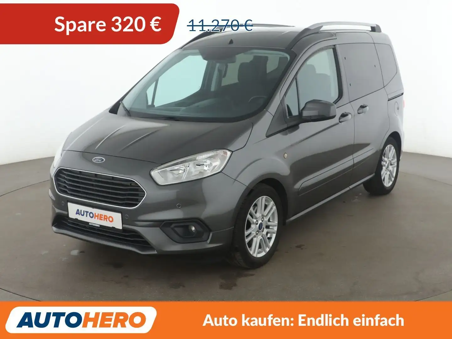 Ford Tourneo 1.0 EcoBoost Titanium *TEMPO*PDC*SHZ* Grau - 1