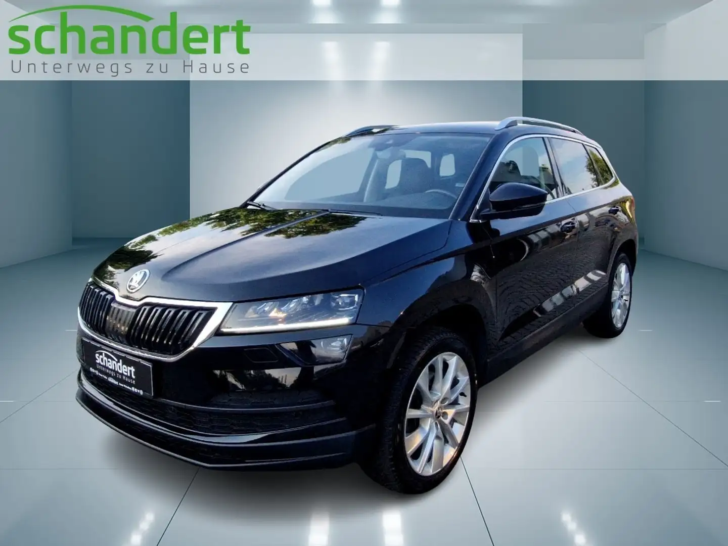 Skoda Karoq 1.5 TSI Style LED Navi AHK Klimaautomatik Schwarz - 1