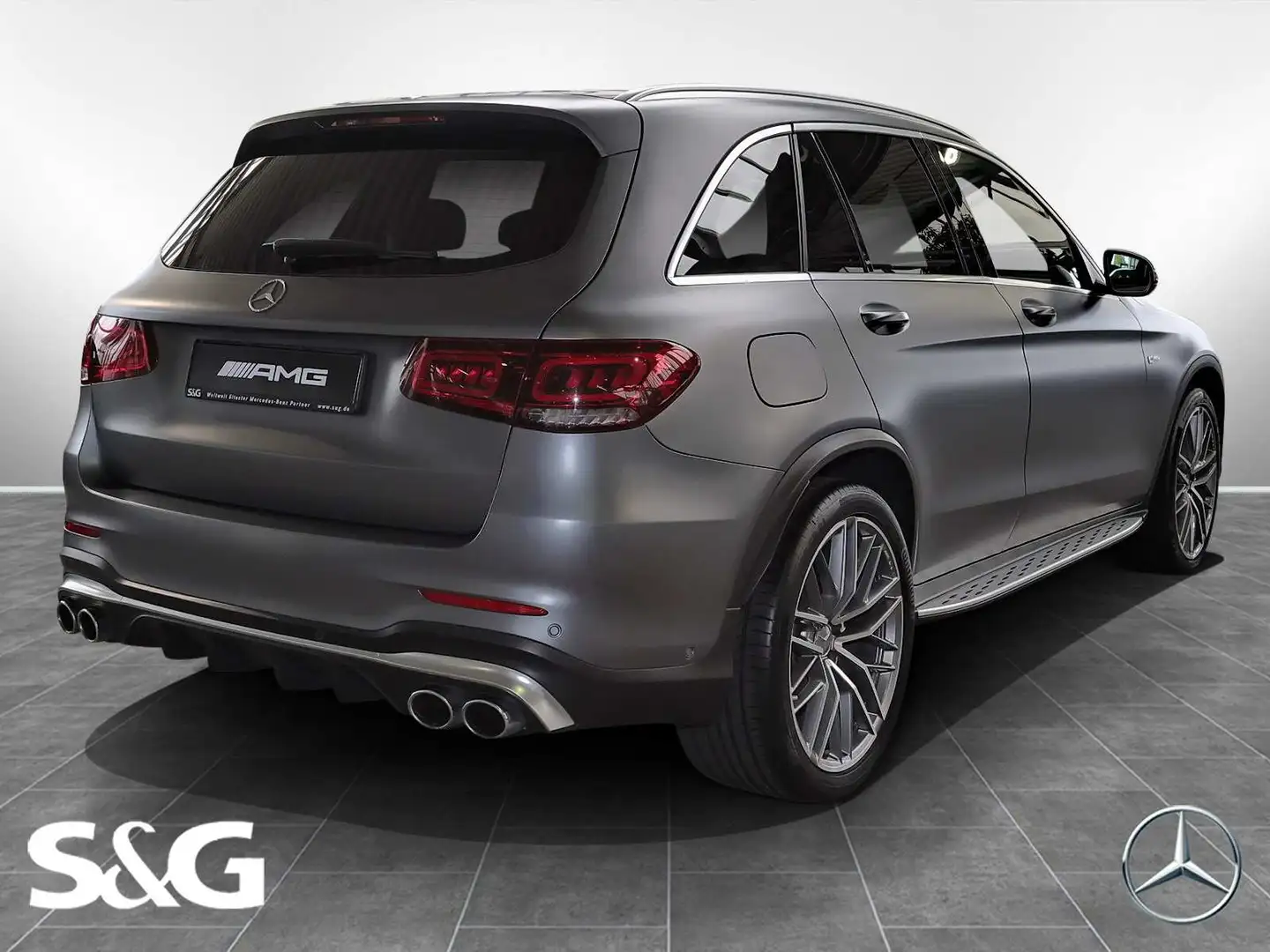Mercedes-Benz GLC 43 AMG 4 M AMG HUD+360°+MBUX+M-LED+Sitzh. Gri - 2