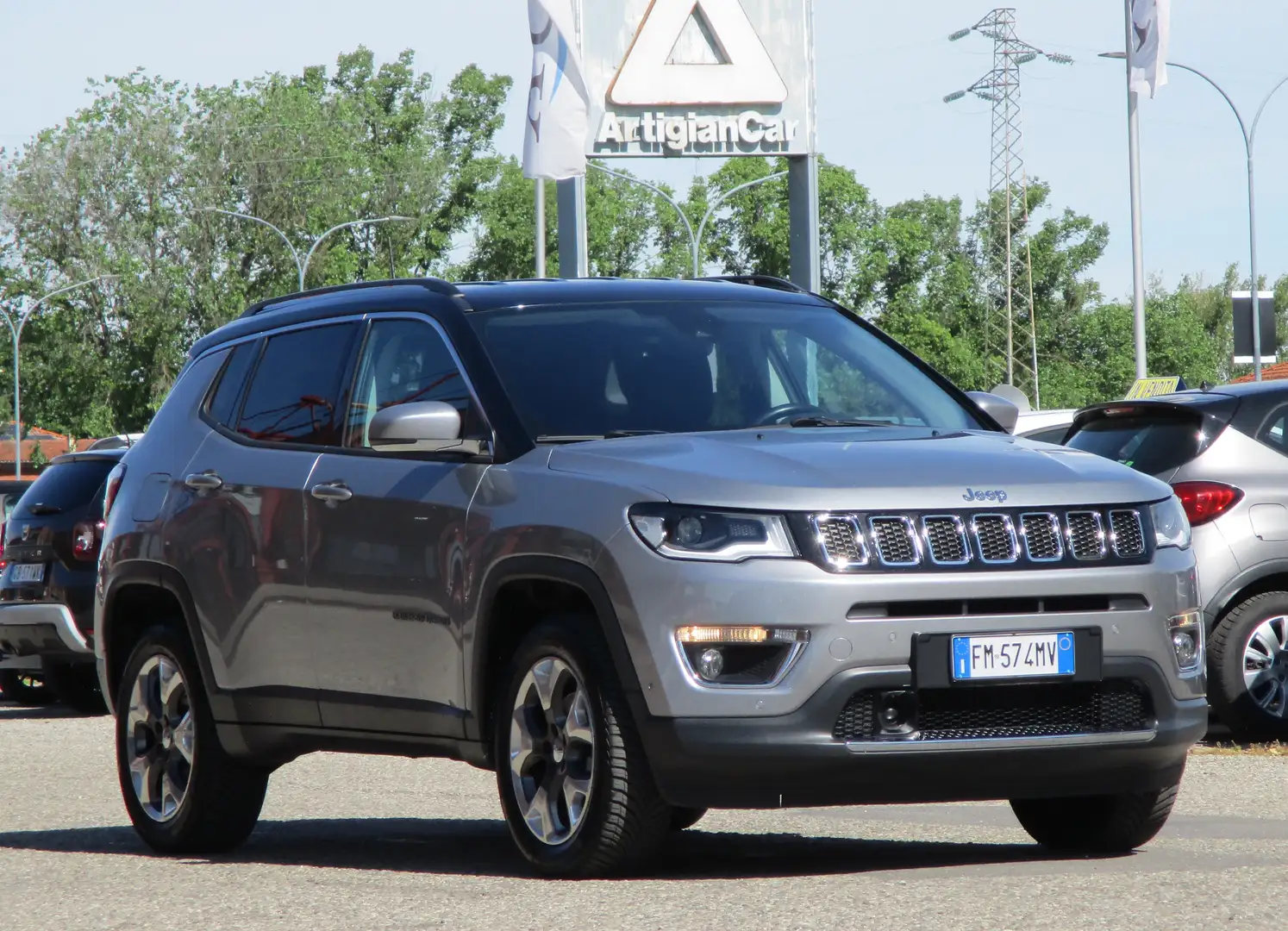 Jeep Compass 2.0 Multijet II aut. 4WD Limited Silber - 2