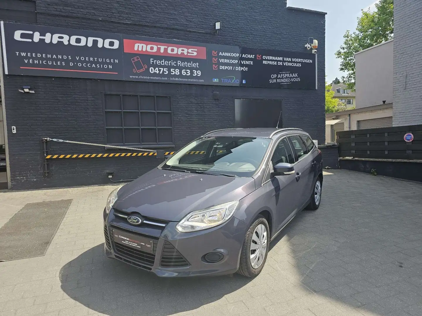 Ford Focus Airco,Carnet d\u0027entretien Ford,66000 KM Garant Gris - 1