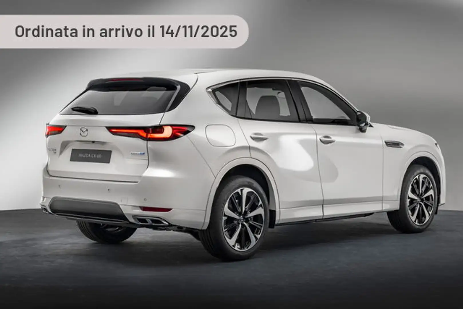 Mazda CX-60 3.3L e-Skyactiv D 200 CV M Hybrid RWD Prime Line Argento - 1