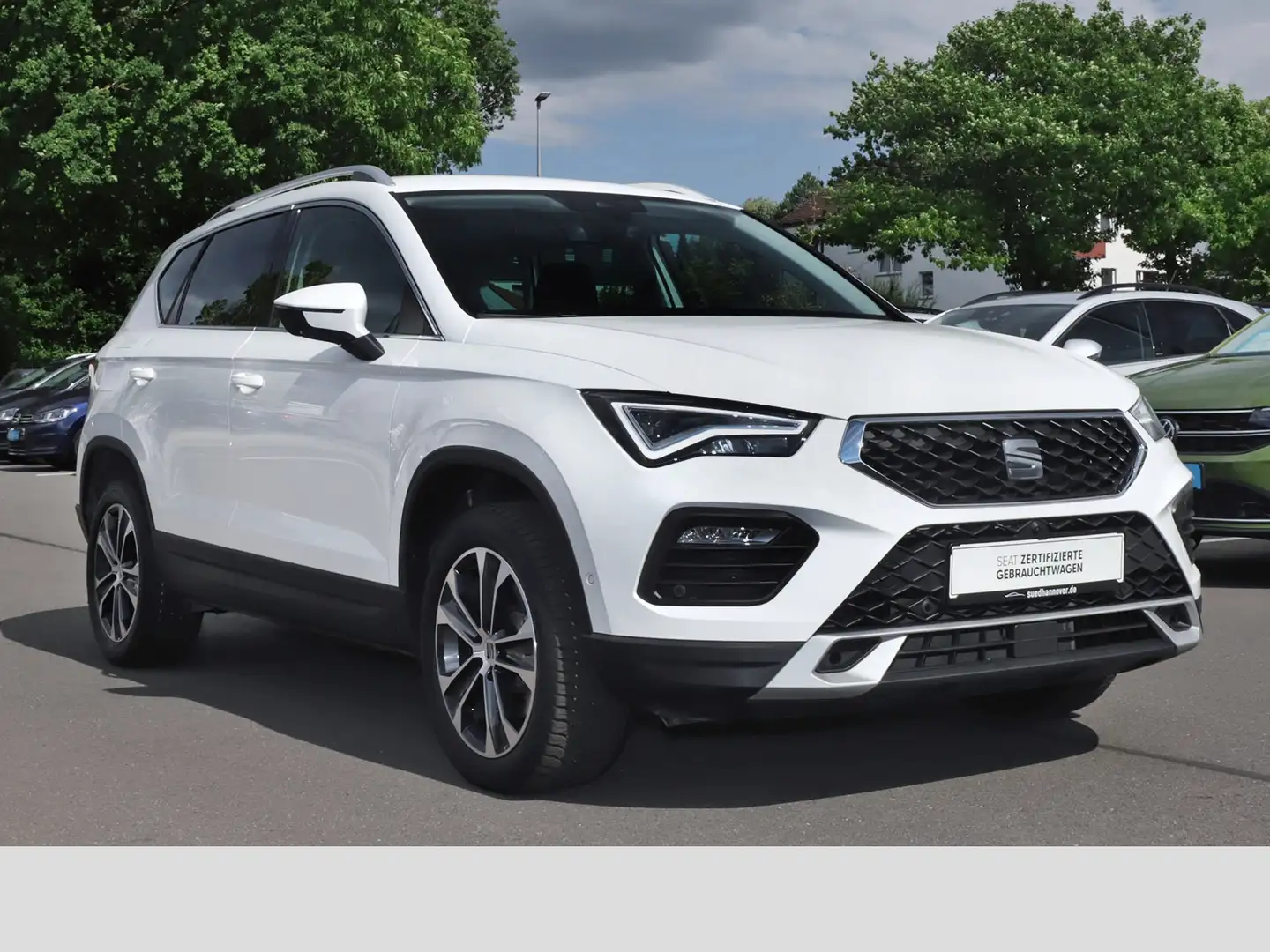 SEAT Ateca Style Edition 2.0 TDI DSG AHK+NAVI+LED+SHZ Weiß - 2