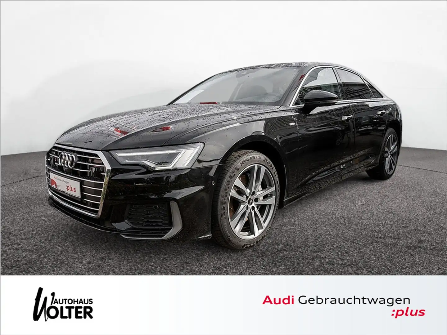 Audi A6 50 TDI quattro MATRIX TOP VIEW LEDER NAVI Negro - 1