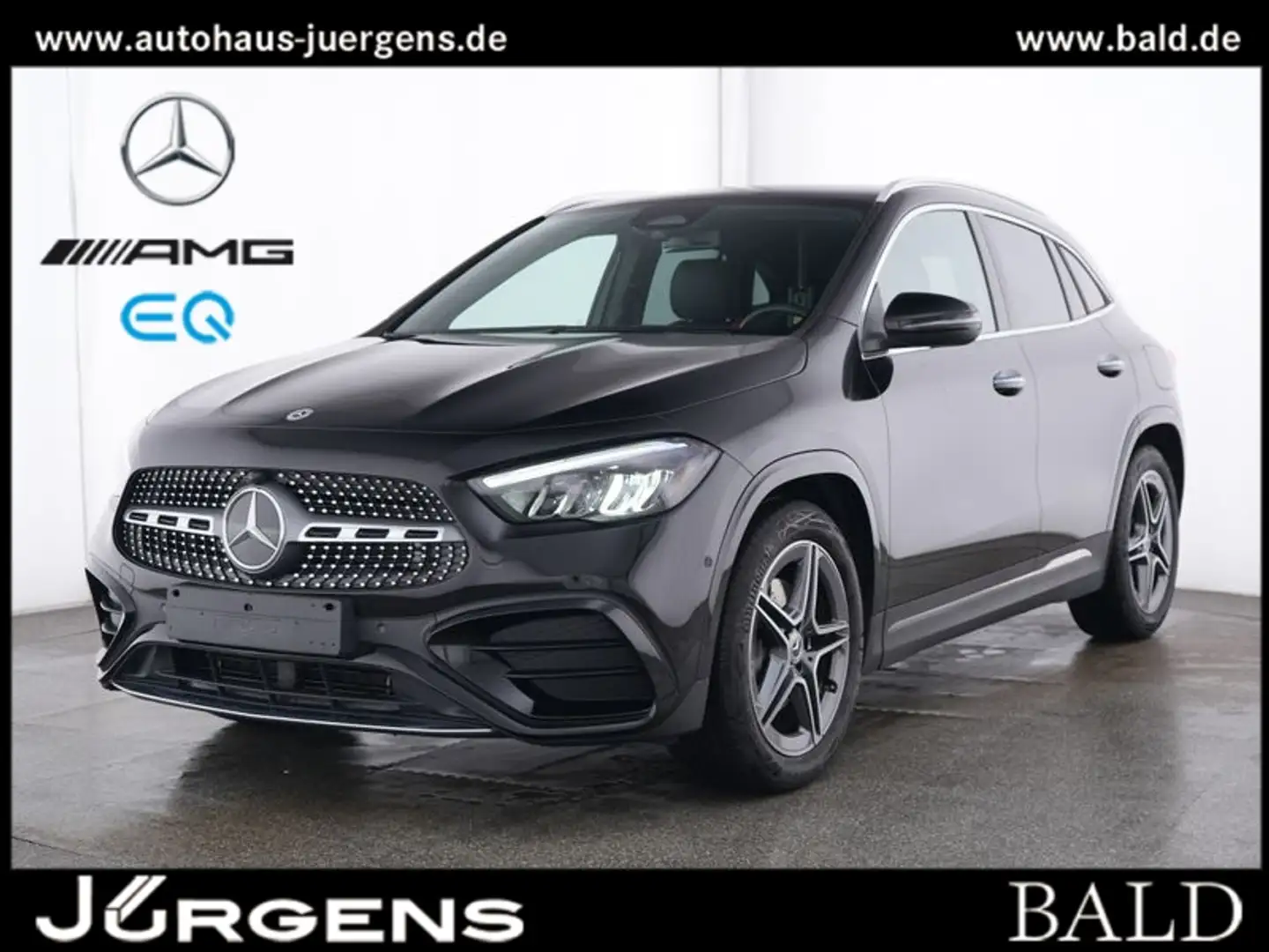 Mercedes-Benz GLA 200 AMG-Sport/AHK/Leder/Kamera/LED/Keyl/19" Noir - 1