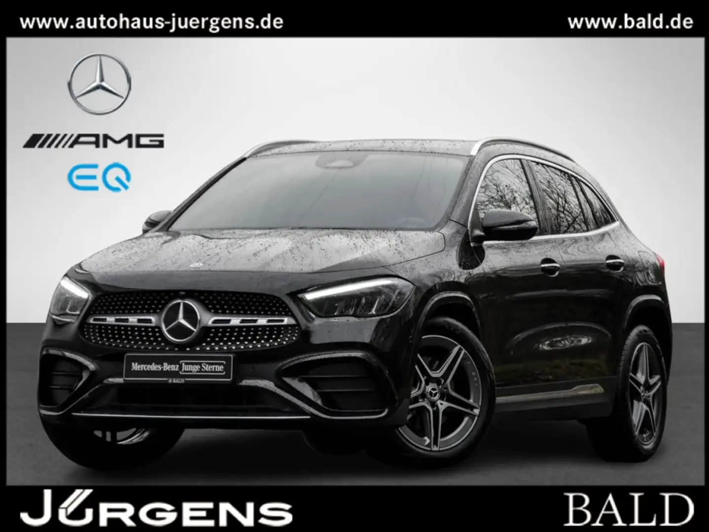 Mercedes-Benz GLA 200 AMG-Sport/AHK/Leder/Kamera/LED/Keyl/19" Fekete - 1