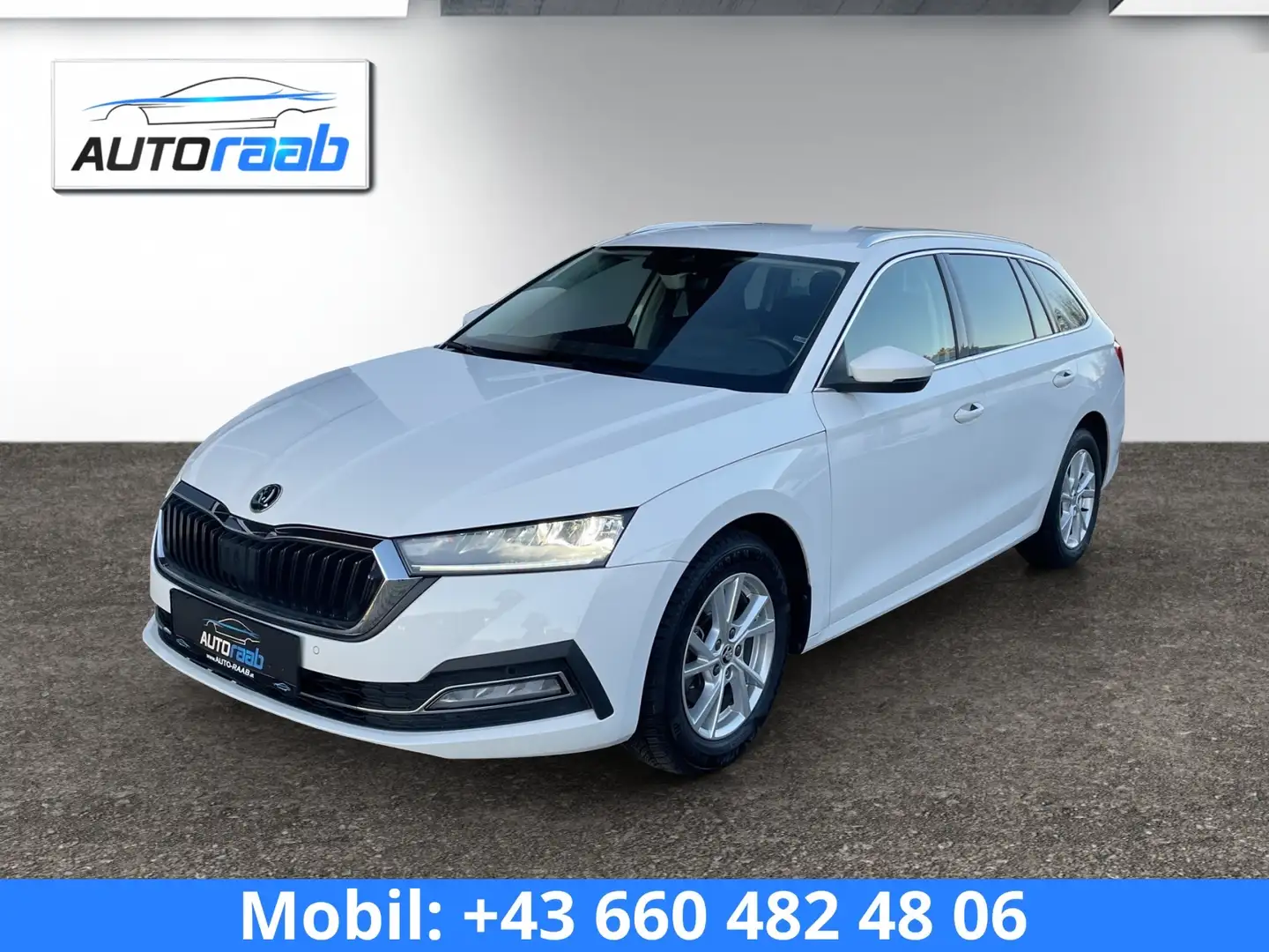 Skoda Octavia Style 2,0 TDI DSG *PDC*DIGITAL*ACC*NAVI*SITZHZ* Weiß - 1