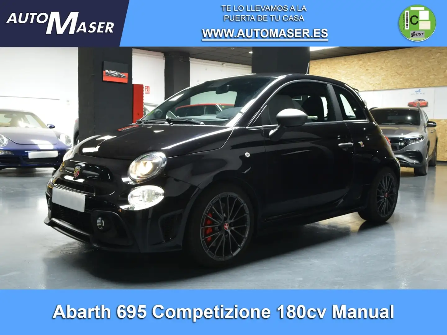 Abarth 595 1.4T JET COMPETIZIONE 132KW Schwarz - 1