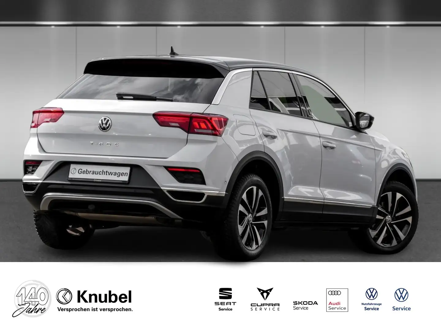 Volkswagen T-Roc IQ.DRIVE 1.5 TSI AHK/STANDH/ActiveID/NAVI Weiß - 2