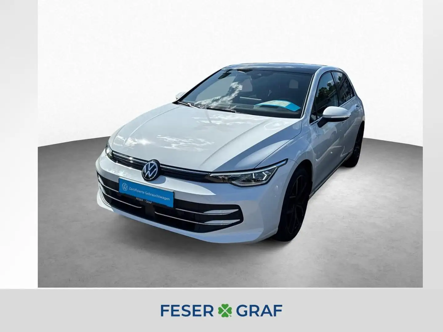 Volkswagen Golf VIII 1.5 eTSI DSG 50J LED-MATRIX NAVI APP Weiß - 1