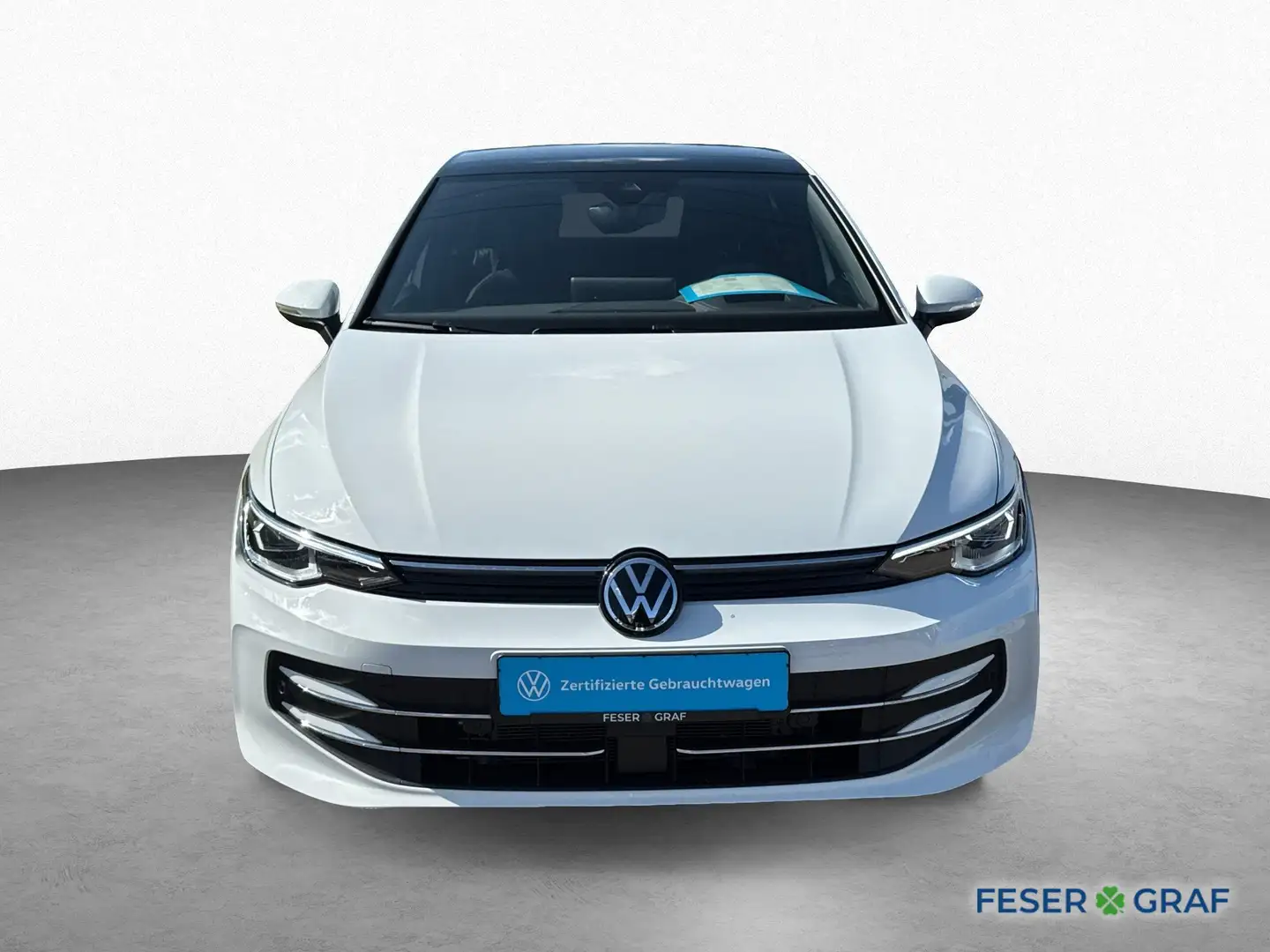 Volkswagen Golf VIII 1.5 eTSI DSG 50J LED-MATRIX NAVI APP Weiß - 2