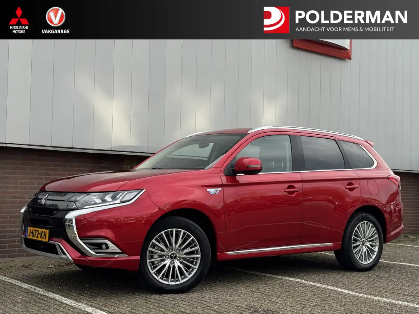 Mitsubishi Outlander 2.4 PHEV Intense+ Rouge - 1