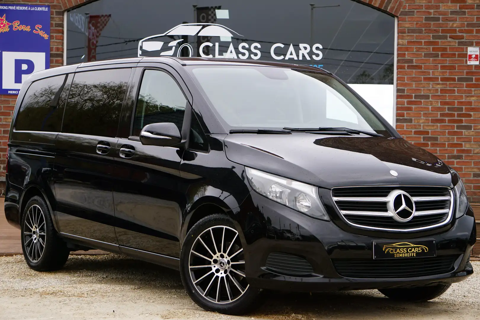 Mercedes-Benz V 220 d DOUBLE-CAB 5 PLACES UTILITAIRE TVA-BTW RECUP Zwart - 2