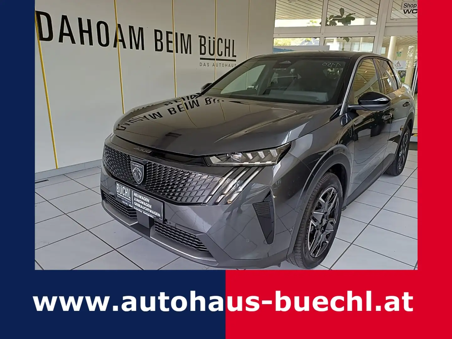 Peugeot 3008 Hybrid 145 e-DCS6 GT Grau - 1
