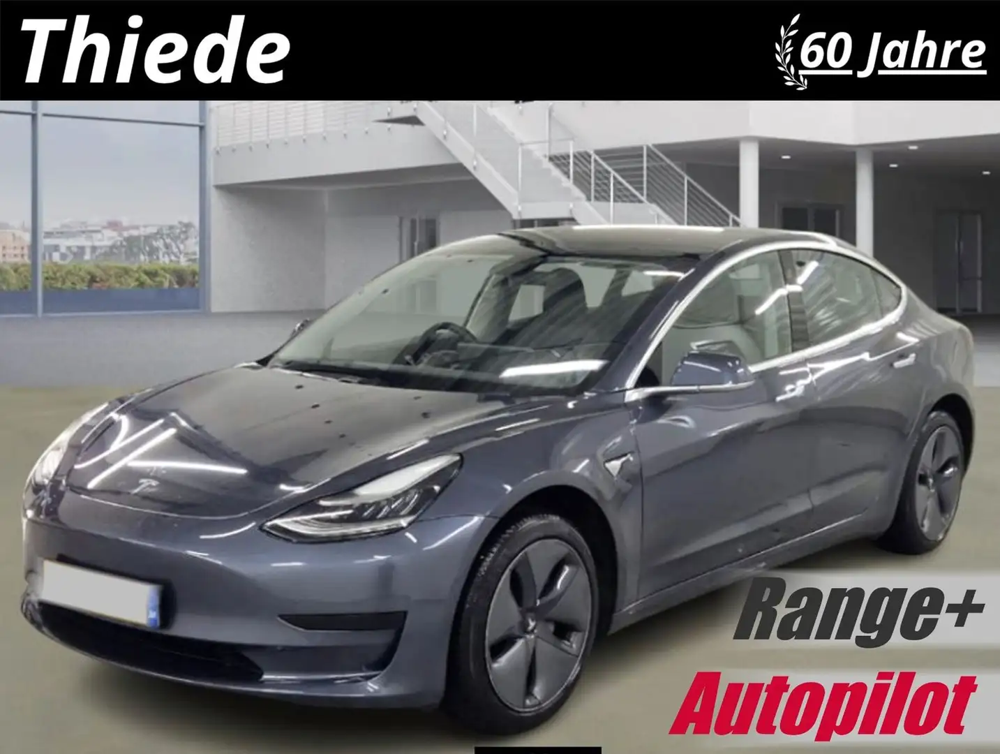 Tesla Model 3 Standard Range Plus NAVI/KAMERA/SH/PANO Gris - 1