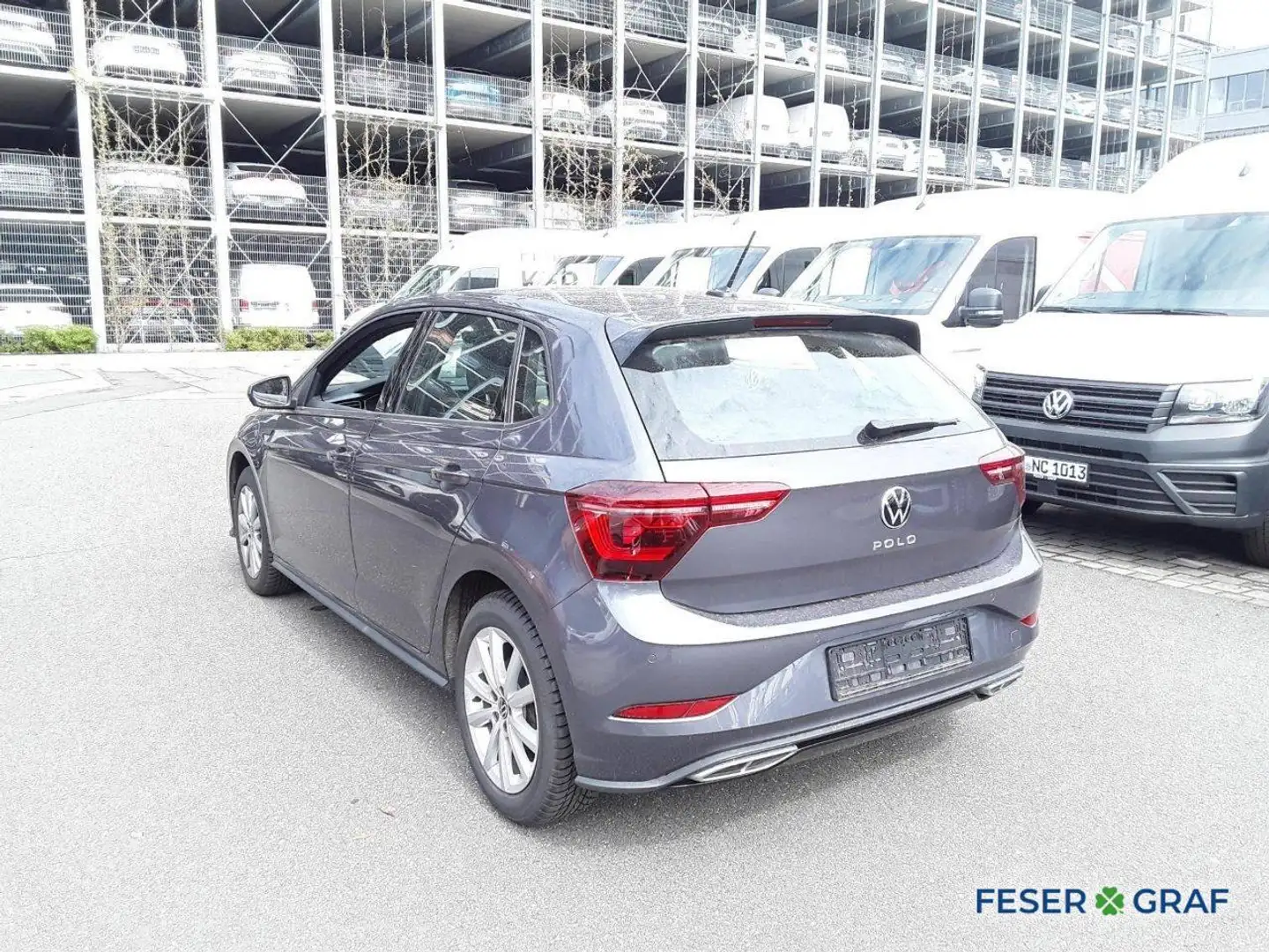 Volkswagen Polo 1.0 TSI R-Line DSG Navi / Kamera / ACC Grau - 2
