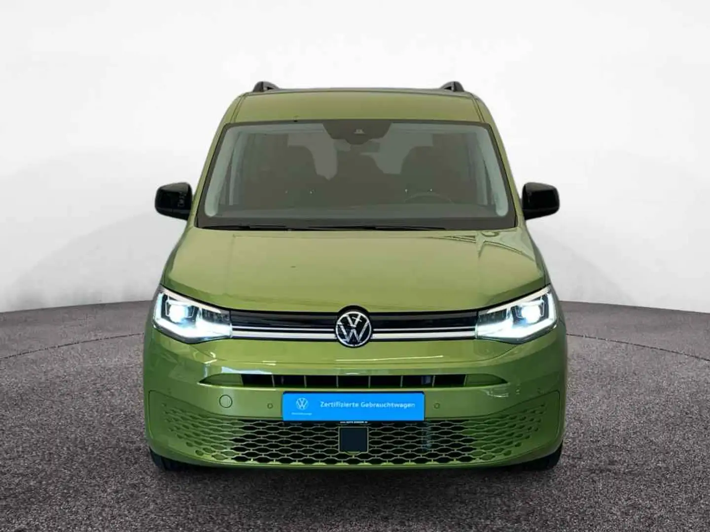 Volkswagen Caddy Style 1.5 TSI DSG *STDHZ*NAV*ACC*R-CAM* Grün - 2